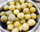 味噌仕立て 新ジャガのそぼろ餡煮作り方2写真