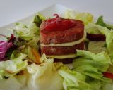 ミートローフのバレンタインサラダ作り方7写真