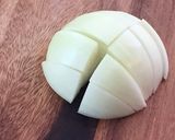 キャベツとリンゴのサワースープ作り方1写真