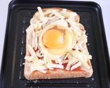 朝食に★エッグチーズトースト作り方3写真