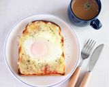 朝食に★エッグチーズトースト作り方4写真