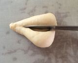 ぷっくりハートのビスキーチョコパン作り方7写真