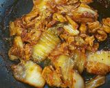豚キムチからの焼きうどん作り方1写真