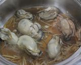 夕おもてなし♪生姜がピリッ！旬な牡蠣ご飯作り方3写真