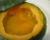 かぼちゃ丸ごとグラタン作り方1写真