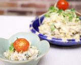 糸コン意外な使い方★さっぱりたまごサラダ作り方4写真