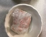 電子レンジで半熟タマゴのハムエッグ作り方6写真