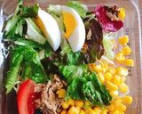 市販の麺とサラダで！サラダラーメン作り方5写真