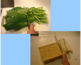 ☆★小松菜と厚揚げの煮物★☆作り方1写真