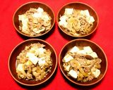 ☆すき焼き風牛肉豆腐作り方12写真