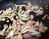 簡単！小松菜としめじのベーコン炒め作り方4写真