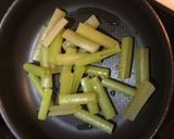 ふきと厚揚げとこんにゃくの煮物作り方4写真
