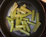 ふきと厚揚げとこんにゃくの煮物作り方4写真