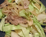 計量なし！簡単！焼きうどん(ソース味)作り方2写真