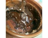 ◆材料４つ◆とろけるチョコケーキ作り方6写真