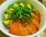 サーモンアボカド丼作り方6写真