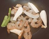 エビと野菜のオーロラソース炒め作り方6写真
