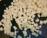 グラタンにパン粉じゃなくクルトン風で。作り方1写真