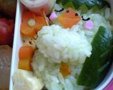 カッパかっぱ（キャラ弁）作り方1写真
