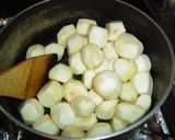 里芋 煮っころがし作り方3写真