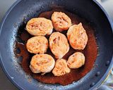 なんちゃってチャーシューの豚骨ラーメン鍋作り方6写真