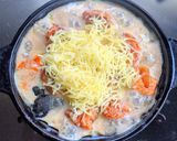 なんちゃってチャーシューの豚骨ラーメン鍋作り方16写真