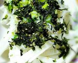 パパ特製☆山芋としらすの韓国海苔おつまみ作り方3写真