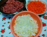 豚挽き肉と野菜のソボロ(常備食)作り方1写真