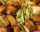 酢鶏☆鶏むね肉とキャベツの簡単中華炒め作り方9写真