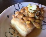 揚げ出し豆腐の納豆のせ作り方2写真