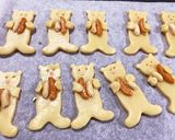 柿ピー好きのクマちゃんクッキー作り方1写真