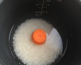 炊飯器でらくらく離乳食☆人参ペースト作り方1写真