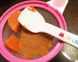 炊飯器でらくらく離乳食☆人参ペースト作り方3写真