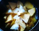 ホクホク甘酸っぱ～い、さつまいも煮♪作り方2写真