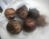小芋（赤いも）と蓮根の海老だし鍋　醤油味作り方4写真