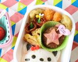 簡単★園児 ねこちゃん弁当作り方2写真
