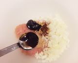 材料２つ☆あん無しミートボール♬作り方2写真