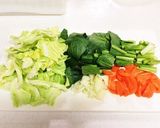 きゃべこまにんじんの塩麹漬け★作り方1写真