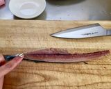 お魚初心者による さんまのネギぽん酢作り方2写真