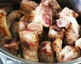 お箸でお肉が崩れるトロトロ煮豚作り方3写真