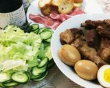 お箸でお肉が崩れるトロトロ煮豚作り方6写真