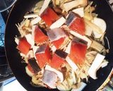 塩鮭★野菜ときのこのバター蒸し作り方4写真
