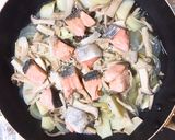 塩鮭★野菜ときのこのバター蒸し作り方7写真
