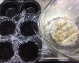 簡単♡焼かない♡チョコフロマージュタルト作り方4写真