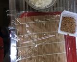 納豆きゅうり巻き作り方3写真
