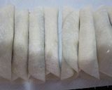 ウインナーとキュウリの餃子の皮巻き作り方3写真