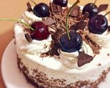 糖質制限◆苺のフレジェ風ケーキ作り方20写真
