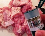 菜の花と新じゃがのハーブチキングリル＊作り方1写真