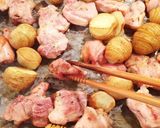 菜の花と新じゃがのハーブチキングリル＊作り方7写真