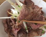 味付きネギを牛肉で巻く焼肉風を気軽に作り方3写真